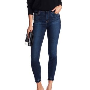 7 For All Mankind High Waisted Ankle Skinny Jeans